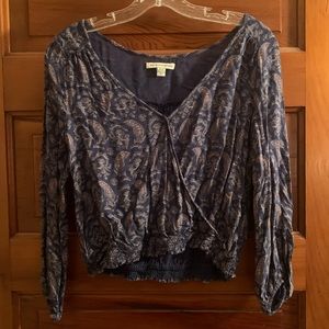 American Eagle Floral Top